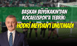 Başkan Büyükakın'dan Kocaelispor'a Tebrik: Hodri Meydan'ı Unutmadı