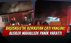 Başiskele'de Korkutan Çatı Yangını! Alevler Mahallede Panik Yarattı