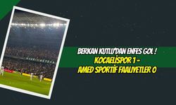 Berkan Kutlu'dan Enfes Gol ! Kocaelispor 1 - Amed Sportif Faaliyetler 0