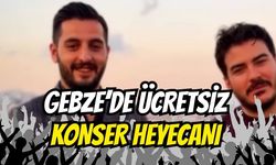 Gebze’de ücretsiz konser heyecanı