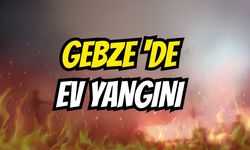 Gebze Hatipler Köyünde  ev yangını