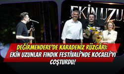 Değirmendere’de Karadeniz Rüzgârı: Ekin Uzunlar Fındık Festivali’nde Kocaeli’yi Coşturdu!