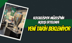 Kocaelispor Müzesi'nin Açılışı Ertelendi: Yeni Tarih Bekleniyor