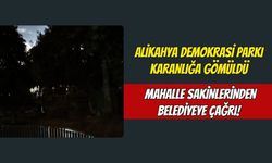 Alikahya Demokrasi Parkı Karanlığa Gömüldü: Mahalle Sakinlerinden Belediyeye Çağrı!