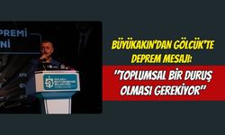 Büyükakın’dan Gölcük'te Deprem Mesajı: "Toplumsal Bir Duruş Olması Gerekiyor"
