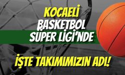 Kocaeli ​Basketbol Süper Ligi’nde: İşte Takımımızın Adı