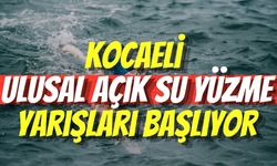 Kocaeli Ulusal Açık Su Yüzme Yarışları Başlıyor