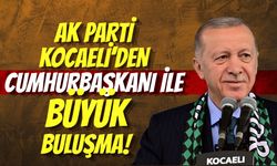 AK PARTİ KOCAELİ’DEN CUMHURBAŞKANI ERDOĞAN İLE BÜYÜK BULUŞMA