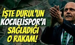 İşte Recep Durul'un Kocaelispor'a Sağladığı O Rakam