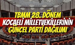 TBMM 28. Dönem: Kocaeli Milletvekillerinin Güncel Parti Dağılımı