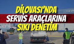 Dilovası’nda Servis Araçlarına Sıkı Denetim