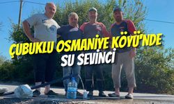 İzmit’in Çubuklu Osmaniye Köyü’nde Su Sevinci