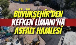Büyükşehir’den Kandıra Kefken Limanı’na Asfalt Hamlesi