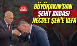 Büyükakın’dan Şehit Babası Necdet Şen’e Vefa