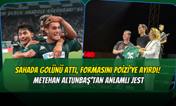 Sahada Golünü Attı, Formasını Poizi’ye Ayırdı! Metehan Altunbaş’tan Anlamlı Jest