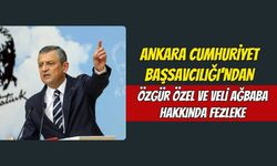 Ankara Cumhuriyet Başsavcılığı'ndan Özgür Özel ve Veli Ağbaba Hakkında Fezleke
