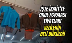 İşte İzmit’te Okul Forması Fiyatları: Velilerin Beli Büküldü