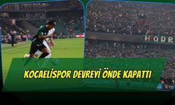 Kocaelispor Devreyi Önde Kapattı