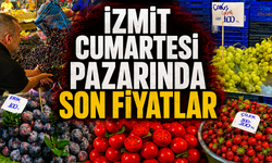 İzmit Cumartesi Pazarı'nda Fiyatlar Ne Durumda?