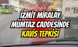 İzmit Miralay Mümtaz caddesinde kavis tepkisi