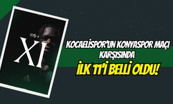 Kocaelispor’un Konyaspor Maçı Karşısında İlk 11’i Belli Oldu!