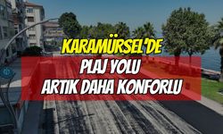 Karamürsel'de Plaj Yolu Artık Daha Konforlu