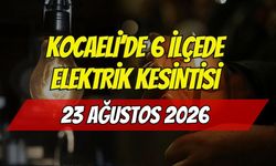 Kocaeli'de 24 Ağustos'ta Hangi İlçelerde Elektrik Olmayacak?