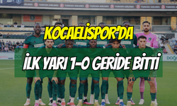 Kocaelispor Deplasmanda İlk Yarıyı Geride Kapattı: 1-0