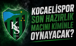 Kocaelispor’un Son Provası Derince’de! Rakip İçin Geri Sayım