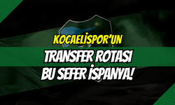 KOCAELİSPOR’DA TRANSFER HAREKÂTI: ROTA İSPANYA!