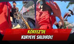 Körfez’de Kuryeye Saldırdı