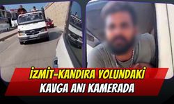 İzmit-Kandıra Yolundaki Kavga Kamerada