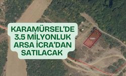 Kocaeli'de 3,5 Milyonluk Arsa İcradan Satılacak