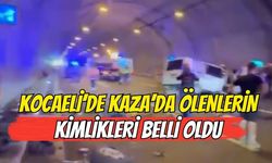 Kocaeli’de Kazada Ölenlerin Kimliği Belli Oldu