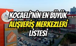 Kocaeli’nin en büyük Alışveriş Merkezleri listesi