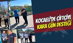 Kocaeli’de Çiftçiye Kara Gün Desteği