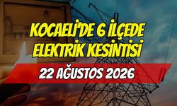 Kocaeli’de Haftasonu 6 İlçeye Elektrik Kesintisi