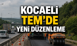 Kocaeli TEM'de Yeni Düzenleme