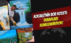 Kocaeli’nin Bob Ross’u Duvarları Renklendiriyor