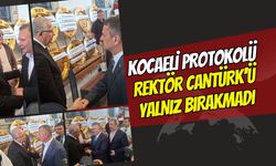 Kocaeli Protokolü ve Eğitim Camiası Rektör Cantürk’ün Acı Gününü Paylaştı
