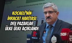 Kocaeli’nin İhracat Haritası: Dev Pazarlar Ülke Ülke Açıklandı