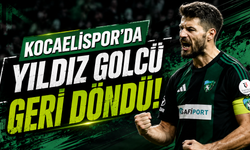 Kocaelispor'un Yıldız Golcüsü Geri Döndü
