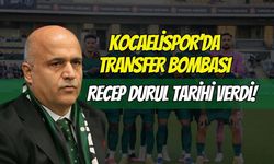 Kocaelispor’da Transfer Bombası! Recep Durul Tarih Verdi