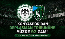 Konyaspor'dan Deplasman Tribününe Yüzde 92 Zam! İşte Kocaelispor Maçı Fiyatları