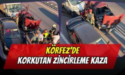 Körfez’de Zincirleme Kaza