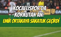 Kocaelispor’da Korkutan An: Emir Ortakaya Sakatlık Geçirdi