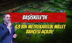 Başiskele'de 63 Bin Metrekarelik Millet Bahçesi Açıldı!