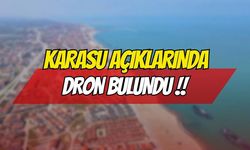 Karasu Açıklarında Dron Bulundu: Sahil Güvenlik İnceleme Başlattı