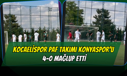 Kocaelispor PAF Takımı Konyaspor’u 4-0 Mağlup Etti