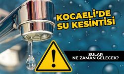 Kocaeli’de 5 Bölgede Su Kesintisi